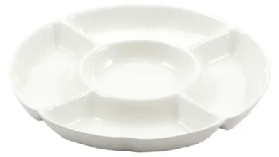 Zdjęcie produktu dla La Porcellana Bianca - Taca do przekąsek 35,5 cm Convivio