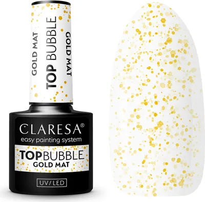 Produktbild von Claresa Top Bubble golden Matt ohne Erguss -5g