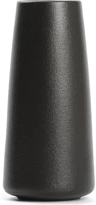 Immagine prodotto di Vaso in Vetroceramica, nero, grande, dal design minimalista, ideale per il soggiorno