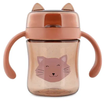 Image de Gobelet à boire rotatif à 360° avec poignées - Mrs. Cat