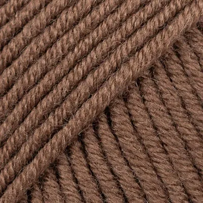 Produktbild von DROPS Big Merino 50g Kakaofarben Wolle, Superwash, Weich, Für Strukturschals