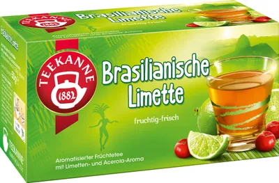 Produktbild von Teekanne Ländertee - verschiedene Sorten - ab 1 Packung (20 Beutel) - Brasilianische Limette