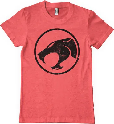 Produktbild von Thundercats Washed Logo T-Shirt - Large - RedHeather