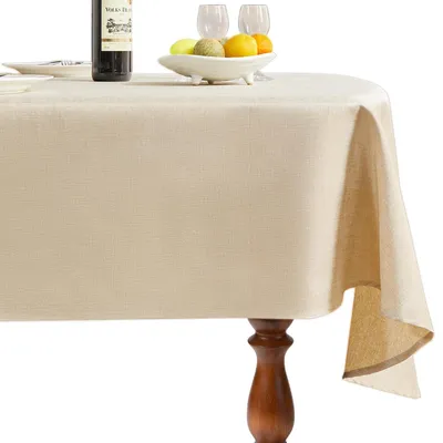 Obrázok produktu pre Obdĺžnikový obrus, 240 x 140 cm, béžová farba
