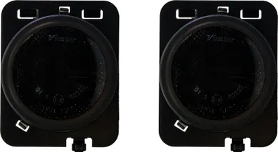 Produktbild von Seitenblinker LED schwarz  Blinker Verbreiterung Jeep Wrangler JK 07-