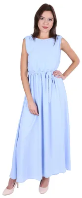 Produktbild von John Zack Blaues Maxikleid XL