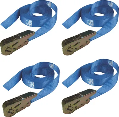 Produktbild von BASI - Spanngurt mit Ratsche 2er Set - SG 308 - Blau - Länge (5000 mm) - Breite (25 mm) -  - Zurrkraft 500 kg - 2x0004-0308