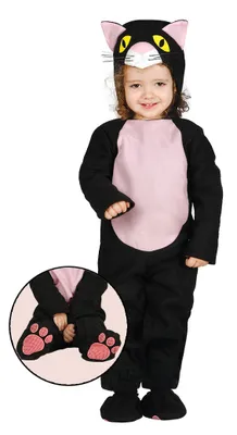 Produktbild von Kostüm Kid Katze Overall 6-12M.