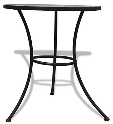 Produktbild von Famanu Bistro-Tisch für Balkon und Garten - Stabil und leicht zu reinigen
