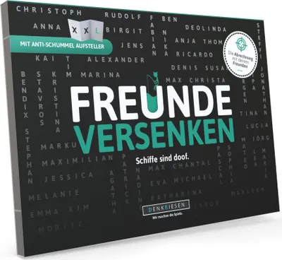 Produktbild von FREUNDE VERSENKEN® – "Schiffe sind doof"