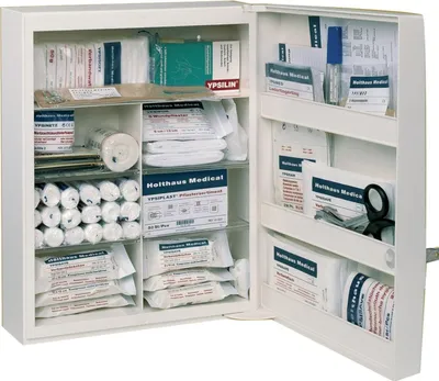 Produktbild von Holthaus Medical Medizinschrank Famulus ohne Füllung weiß