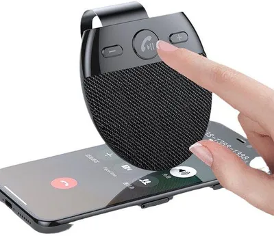 Immagine prodotto di Kit vivavoce Bluetooth con microfono e visiera per auto