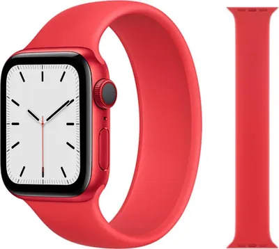 Produktbild von Original Apple Solo Loop Armband 42/44/45mm Größe 9 (Product) Red