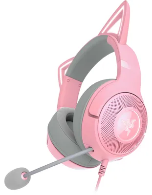 Zdjęcie produktu dla Razer RZ04-04730200-R3M1, Przewodowa, Połączenia/muzyka, 353 g, Zestaw słuchawkowy, Różowy
