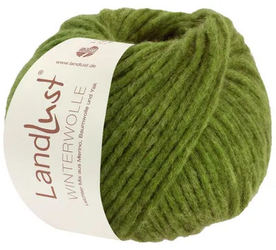 Produktbild von Lana Grossa - Landlust Winterwolle 0036 apfelgrün meliert