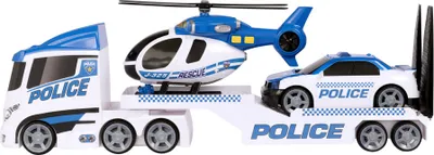 Immagine prodotto di Elicottero da trasporto della polizia Teamsterz con suoni e luci