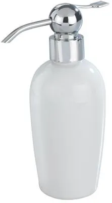 Produktbild von Wenko Seifenspender Tondela - Keramik, ca. 260 ml, Ø 7 x 17,5 cm, weiß
