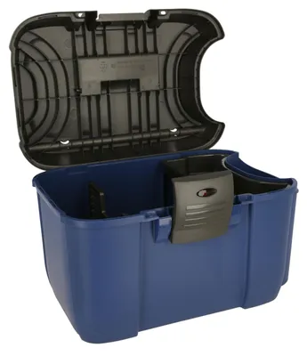 Produktbild von Covalliero Putzbox Jumbo Blau Schwarz mit herausnehmbarem Einsatz