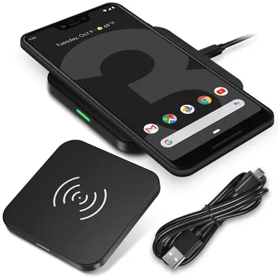 Produktbild von Schnell Ladegerät Google Pixel 3 QI Wireless Kabellos Induktives Lade Charger