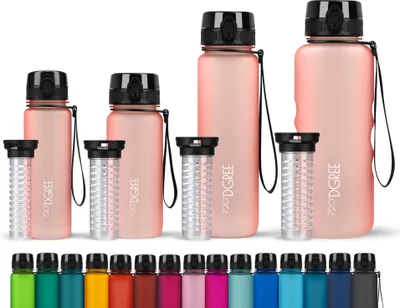 Produktbild von Trinkflasche Wasserflasche Fruchteinsatz 0,65L - BPA Frei “uberBottle“ 720 DGREE