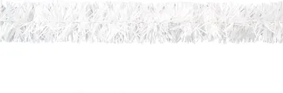Produktbild von Weihnachtsgirlande Lametta 2cm x 3m Weiß
