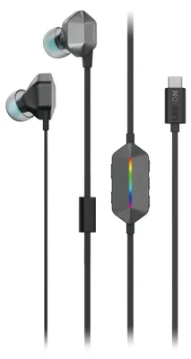 Zdjęcie produktu dla Lenovo Legion E510, Przewodowa, Gaming, 20 - 40000 Hz, 26 g, Słuchawki, Szary