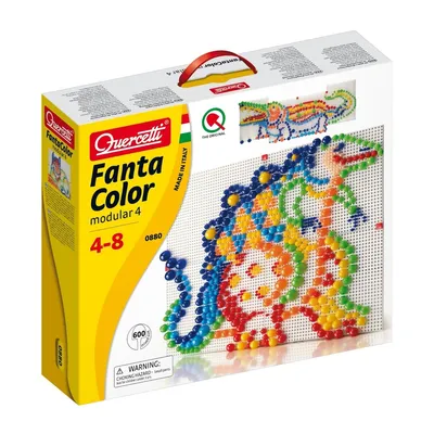 Produktbild von Quercetti Einsteckmosaik, 600 Stifte