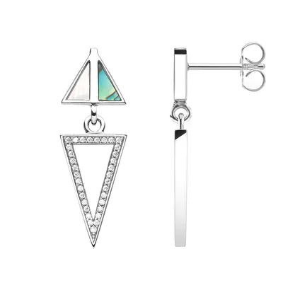 Produktbild von H2049-990-7 Ohrstecker Dreieck H2049-990-7 Thomas Sabo