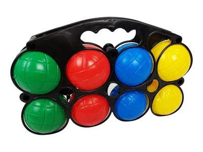 Produktbild von Boccia Boule Set 8 Kugeln, Wurf- & Strandspiel
