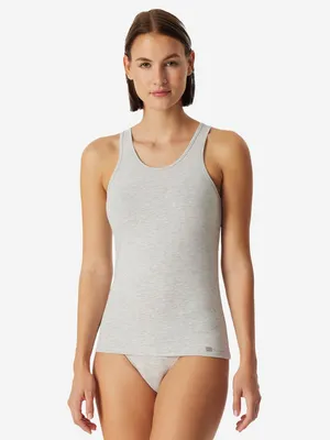 Produktbild von ELLE Tanktop 2-Pack ELLE SUPER SOFT - weiß, grau - Größe XL