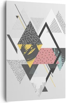 Produktbild von Bild auf Leinwand - Leinwandbild - Einteilig - Abstraktion modern - 80x120cm - Wand Bild - Wanddeko - Wandbilder - Leinwanddruck - Wanddekoration - Leinwand bilder - Wandbild - PA80x120-3793