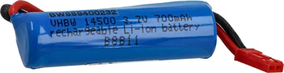 Produktbild von vhbw Akku kompatibel mit BEC Stecker für Modellbau z.B. Racing Car, Helikopter, Flugzeug (700mAh, 3,7V, Li-Ion)