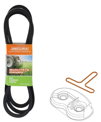 Produktbild von Keilriemen Mähwerk passend Husqvarna LT131 | 532193214