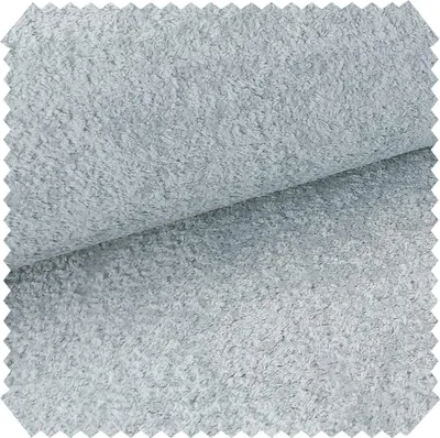 Produktbild von novely® MONIQUE Samtweicher Bouclé-Velours-Stoff, Schwer Entzündbar Meterware 1lfm - Farbe: 84 Grau