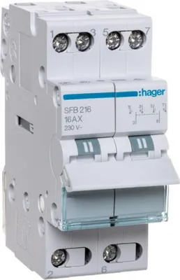 Produktbild von Hager SFB216, 230 V