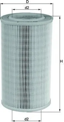 Zdjęcie produktu dla Filtr powietrza KNECHT LX 803