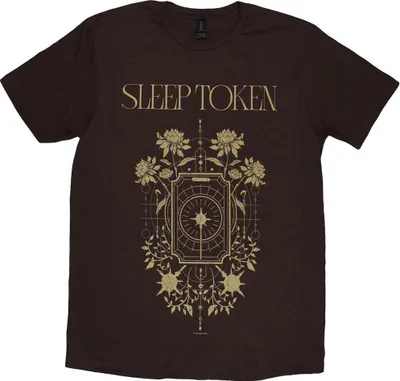 Image de Sleep Token - T-shirt "Caramel" pour homme/femme unie RO14332 (XXL) (Marron)