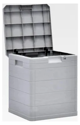 Produktbild von Gartenbox 90 L Hellgrau