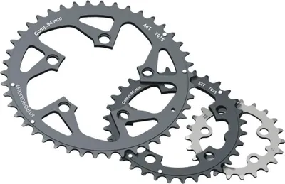 Produktbild von Stronglight Kettenblatt Schwarz 44Z 94Mm Lk.