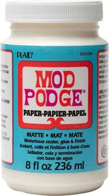 Immagine prodotto di Carta Mod Podge - Opaca - Colla / Sigillante / Vernice 236ml