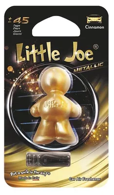 Image de Parfum d'ambiance pour voiture Little Joe Metallic Edition Cinnamon (lot de 6)