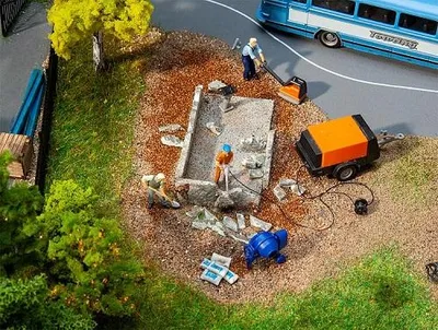 Image de Faller 180344 Coffret de machines de chantier époque IV