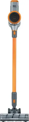 A cordless stick vacuum cleaner shown vertically against a white background.
