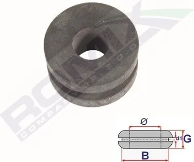 Produktbild von Clip 5 Stück 12 mm dick 21.5 mm Durchmesser 8.5 mm Loch-Ø für Motorrad Honda