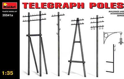 Produktbild von MiniArt Telegraph Poles  6469541