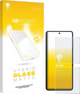 Produktbild von upscreen Entspiegelungs Schutzglas für Samsung Galaxy Z Flip 7 Schutzfolie Panzer Folie Glas Display Schutz matt