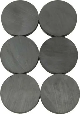 Produktbild von Magnete 6 Stück Flachmagnet Rundmagnet Magnettafel Rund