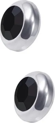 Image de Boucles d'oreilles biomagnétiques pour la perte de poids - Noir