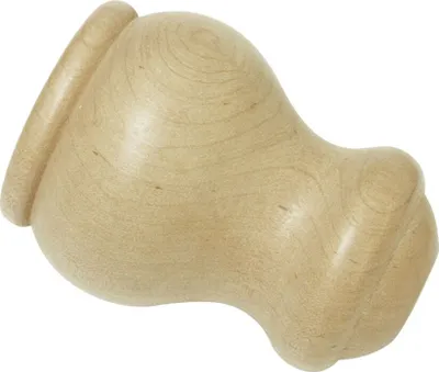 Produktbild von Gardinia Endknopf zu Stilprogramm Lugano, Ø 28 mm, natur