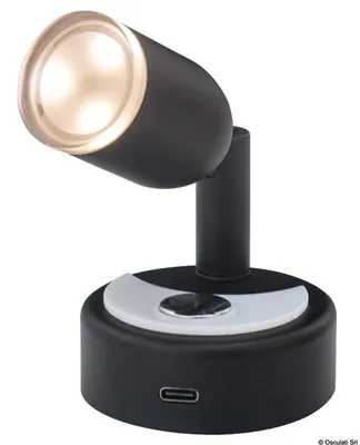 Zdjęcie produktu dla Reflektor LED czarny Osculati 13.867.39